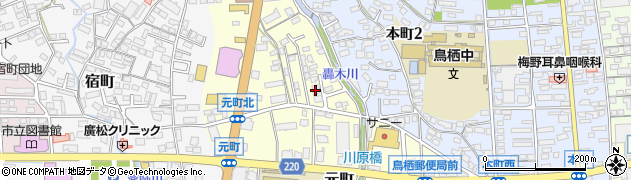 佐賀県鳥栖市元町1345周辺の地図