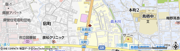 佐賀県鳥栖市元町1349周辺の地図