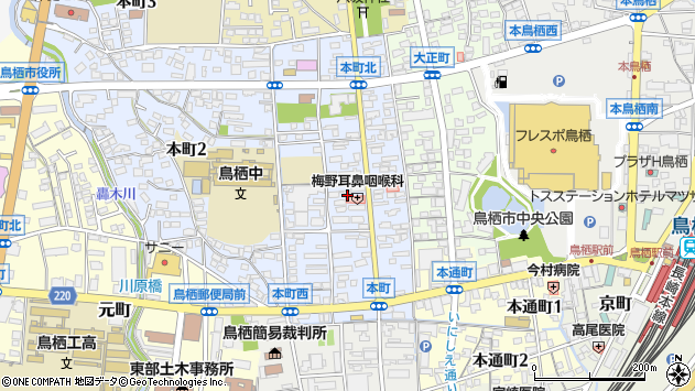 〒841-0037 佐賀県鳥栖市本町の地図