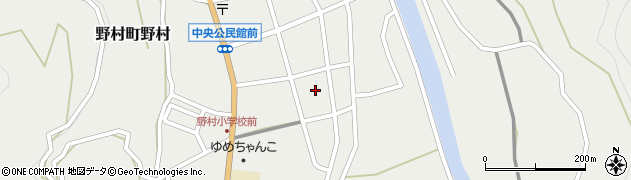 伊予銀行野村支店周辺の地図