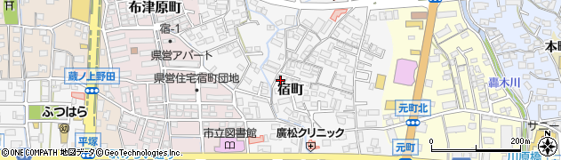 佐賀県鳥栖市宿町周辺の地図