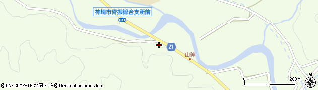 佐賀県神埼市脊振町広滝1080周辺の地図