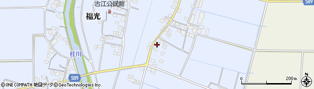 福岡県朝倉市福光512周辺の地図