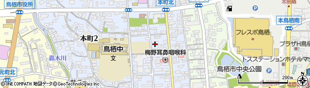 鍵の出張救急車　本町周辺の地図