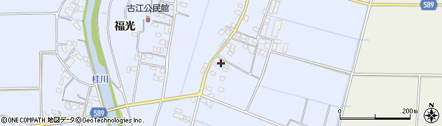 福岡県朝倉市福光511周辺の地図