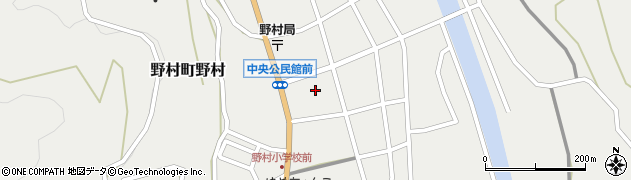愛媛信用金庫野村支店周辺の地図