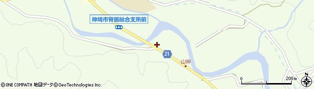 佐賀県神埼市脊振町広滝1078周辺の地図