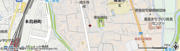佐賀県鳥栖市曽根崎町周辺の地図