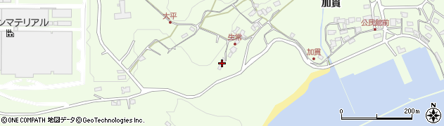 大分県杵築市熊野96周辺の地図