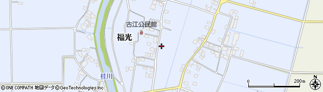 福岡県朝倉市福光490周辺の地図