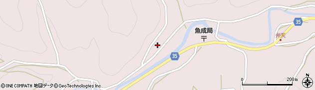 愛媛県西予市城川町魚成3339周辺の地図