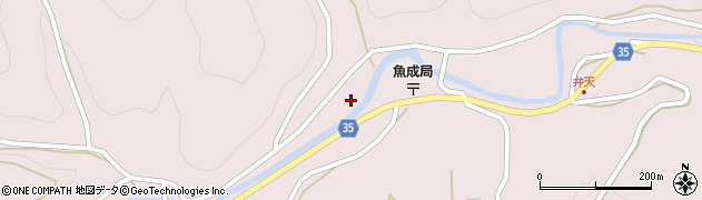 愛媛県西予市城川町魚成3314周辺の地図