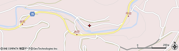 愛媛県西予市城川町魚成4982周辺の地図