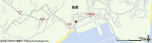 大分県杵築市熊野286周辺の地図