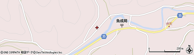 愛媛県西予市城川町魚成3332周辺の地図