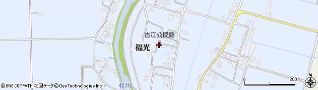 福岡県朝倉市福光416周辺の地図