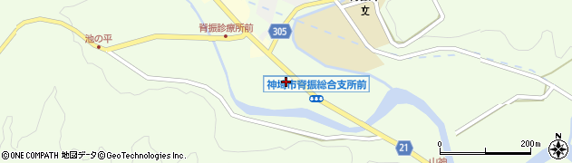 佐賀県神埼市脊振町広滝536周辺の地図