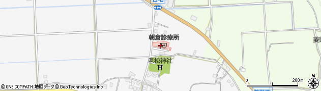 朝倉診療所周辺の地図