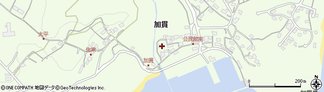 大分県杵築市熊野287周辺の地図