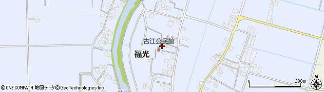 福岡県朝倉市福光415周辺の地図