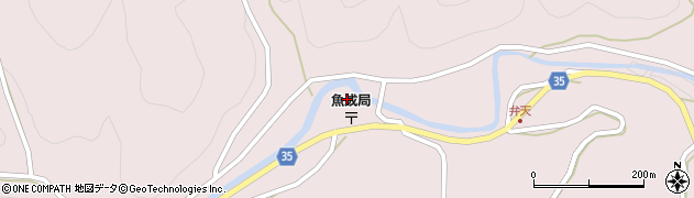 愛媛県西予市城川町魚成3664周辺の地図