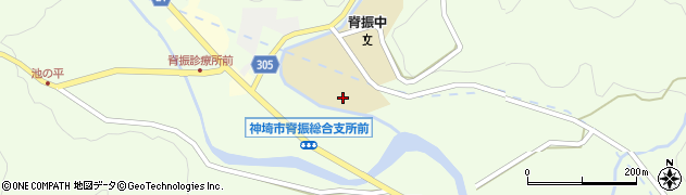 神埼市立脊振小学校周辺の地図