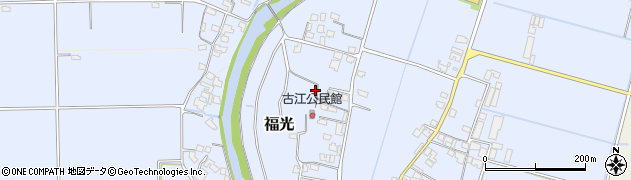 福岡県朝倉市福光397周辺の地図