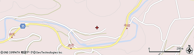 愛媛県西予市城川町魚成5027周辺の地図