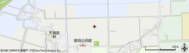 福岡県朝倉市徳渕周辺の地図