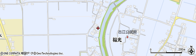 福岡県朝倉市福光250周辺の地図