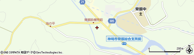 佐賀県神埼市脊振町広滝462周辺の地図
