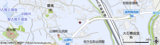 佐賀県鳥栖市山浦町2417周辺の地図