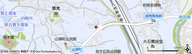 佐賀県鳥栖市山浦町2436周辺の地図