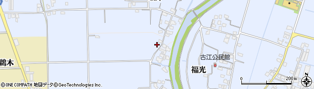 福岡県朝倉市福光271周辺の地図