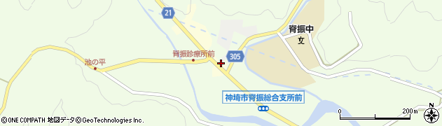 佐賀県神埼市脊振町広滝478周辺の地図