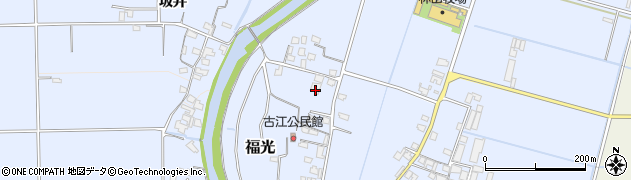 福岡県朝倉市福光108周辺の地図