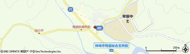 佐賀県神埼市脊振町広滝479周辺の地図