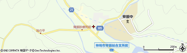 佐賀県神埼市脊振町広滝477周辺の地図