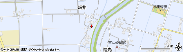 福岡県朝倉市福光246周辺の地図