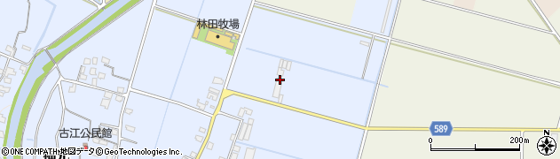 福岡県朝倉市福光577周辺の地図