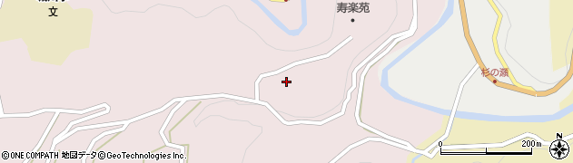 愛媛県西予市城川町魚成5836周辺の地図