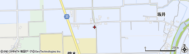 福岡県朝倉市福光1234周辺の地図
