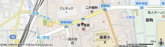 古賀酒店周辺の地図