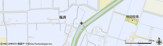 福岡県朝倉市福光175周辺の地図