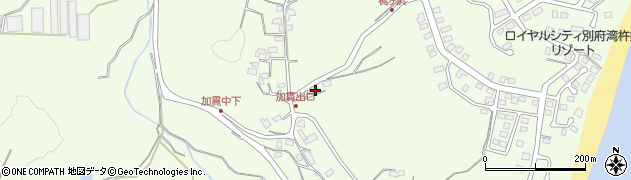 大分県杵築市熊野813周辺の地図