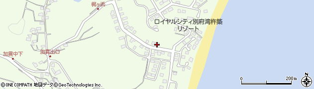 大和ハウス工業株式会社ロイヤルシティ別府湾杵築リゾート周辺の地図