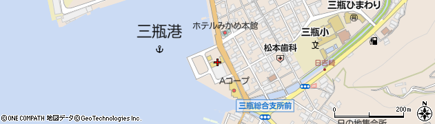 みかめ海の駅潮彩館周辺の地図