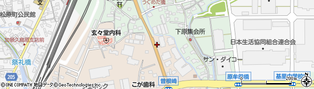 北恵株式会社　九州流通センター周辺の地図