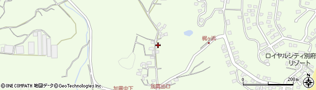 大分県杵築市熊野835周辺の地図