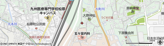 佐賀県鳥栖市原町1376周辺の地図